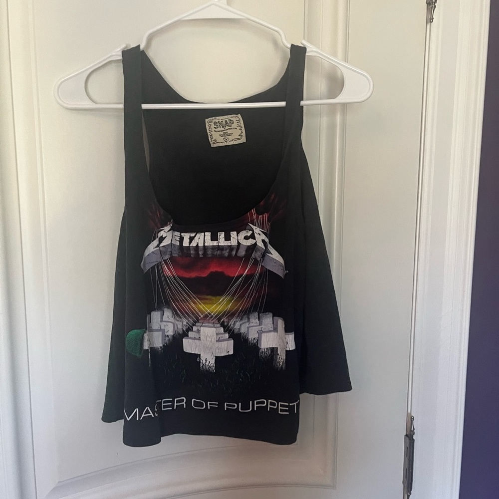 Metallica Black Tank Top